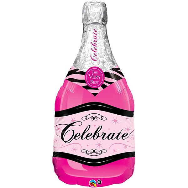 Фольгированный-шар-шампанское-розовое